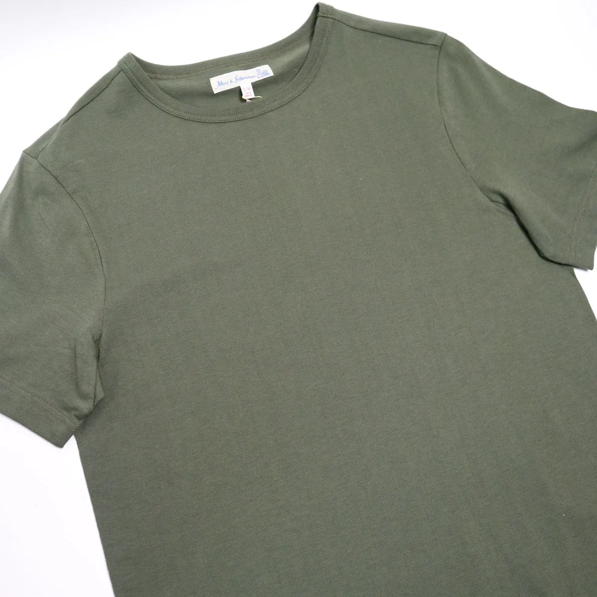 The Originals 1950s Men’s Loopwheeled T-Shirt Classic Fit Army sold by Brooklyn Clothing Co. product image thumbnail 3