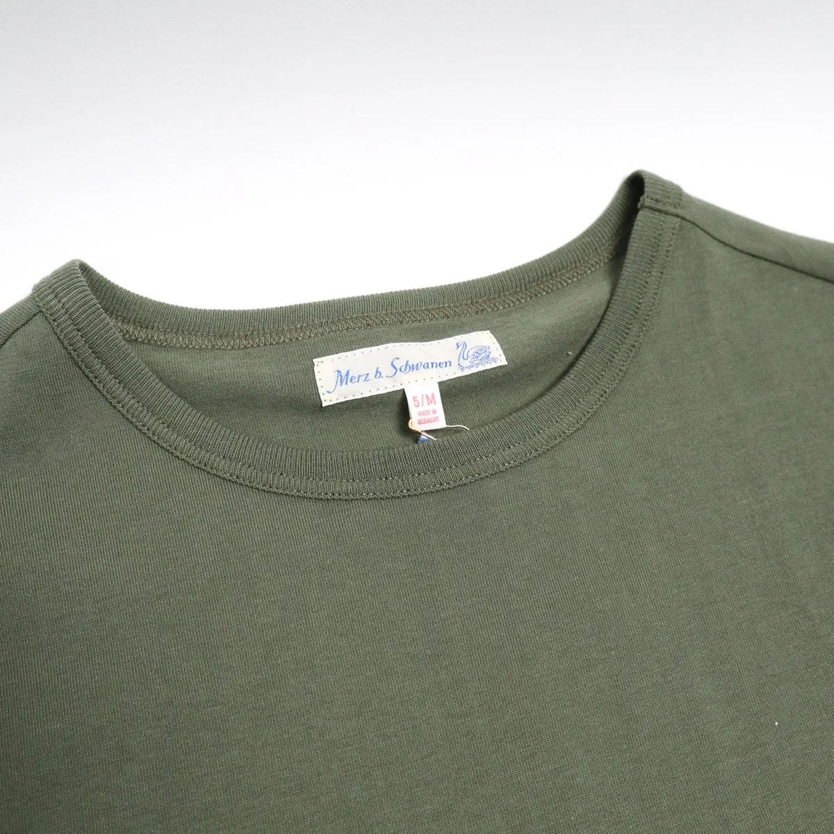 The Originals 1950s Men’s Loopwheeled T-Shirt Classic Fit Army sold by Brooklyn Clothing Co. product image thumbnail 2