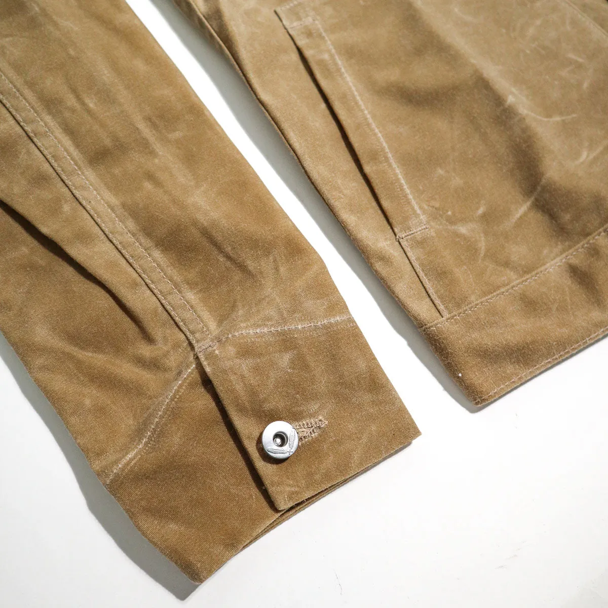 Ridgeline Supply Jacket Tan Waxed Canvas sold by Brooklyn Clothing Co. product image thumbnail 5