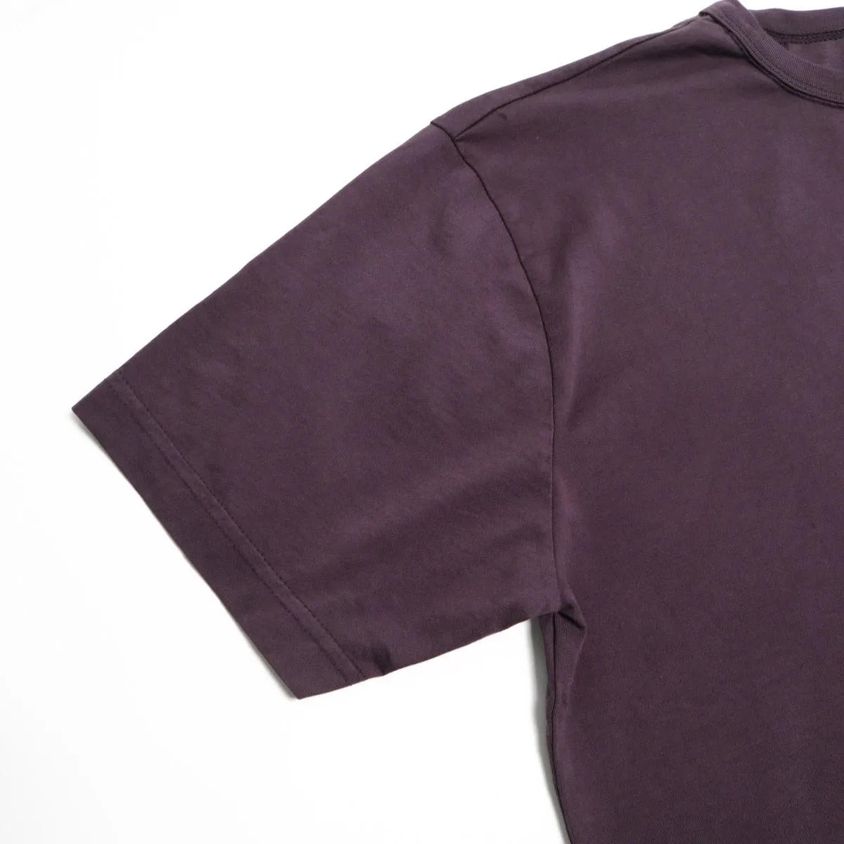 Garment Dyed Pima Tee Plum sold by Brooklyn Clothing Co. product image thumbnail 3