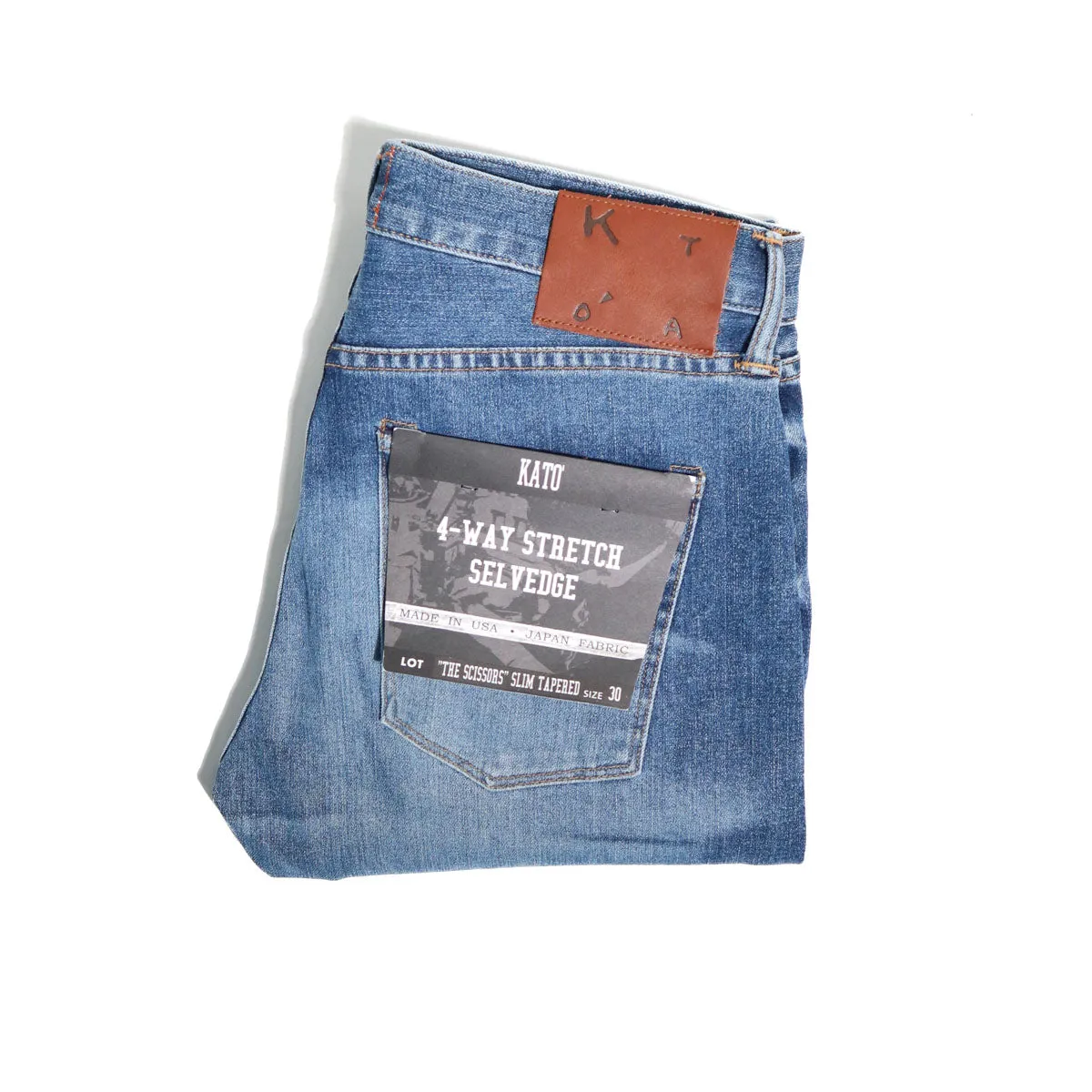 The Scissors 10.5oz Ace Selvedge Denim sold by Brooklyn Clothing Co.