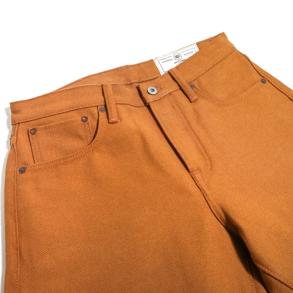Strong Taper 15oz Copper Canvas sold by Brooklyn Clothing Co. product image thumbnail 2