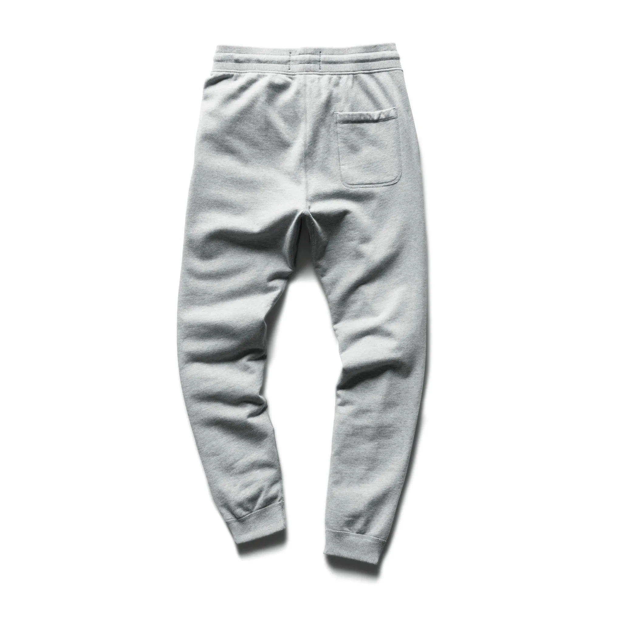 Midweight Terry Sweatpant Heather Grey sold by Brooklyn Clothing Co. product image thumbnail 2