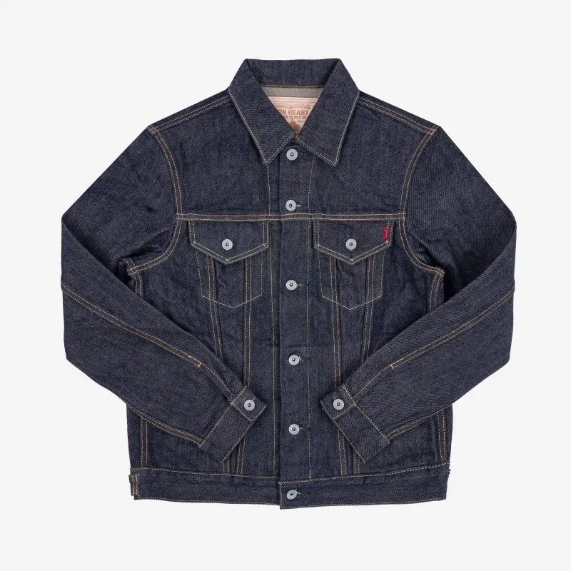 IH-526PJ 21oz Selvedge Denim Modified Type III Jacket Indigo sold by Brooklyn Clothing Co.