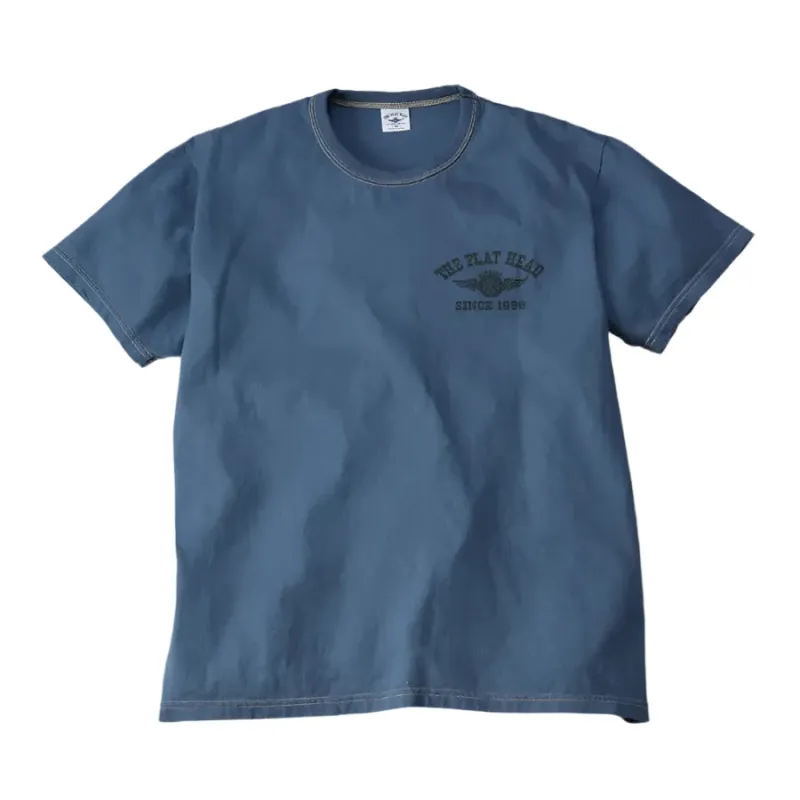 FN-THC-202 Flying Wheel Tee Blue sold by Brooklyn Clothing Co.
