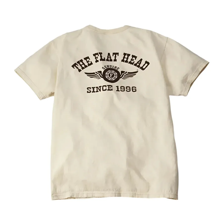 FN-THC-202 Flying Wheel Tee Ivory sold by Brooklyn Clothing Co. product image thumbnail 2