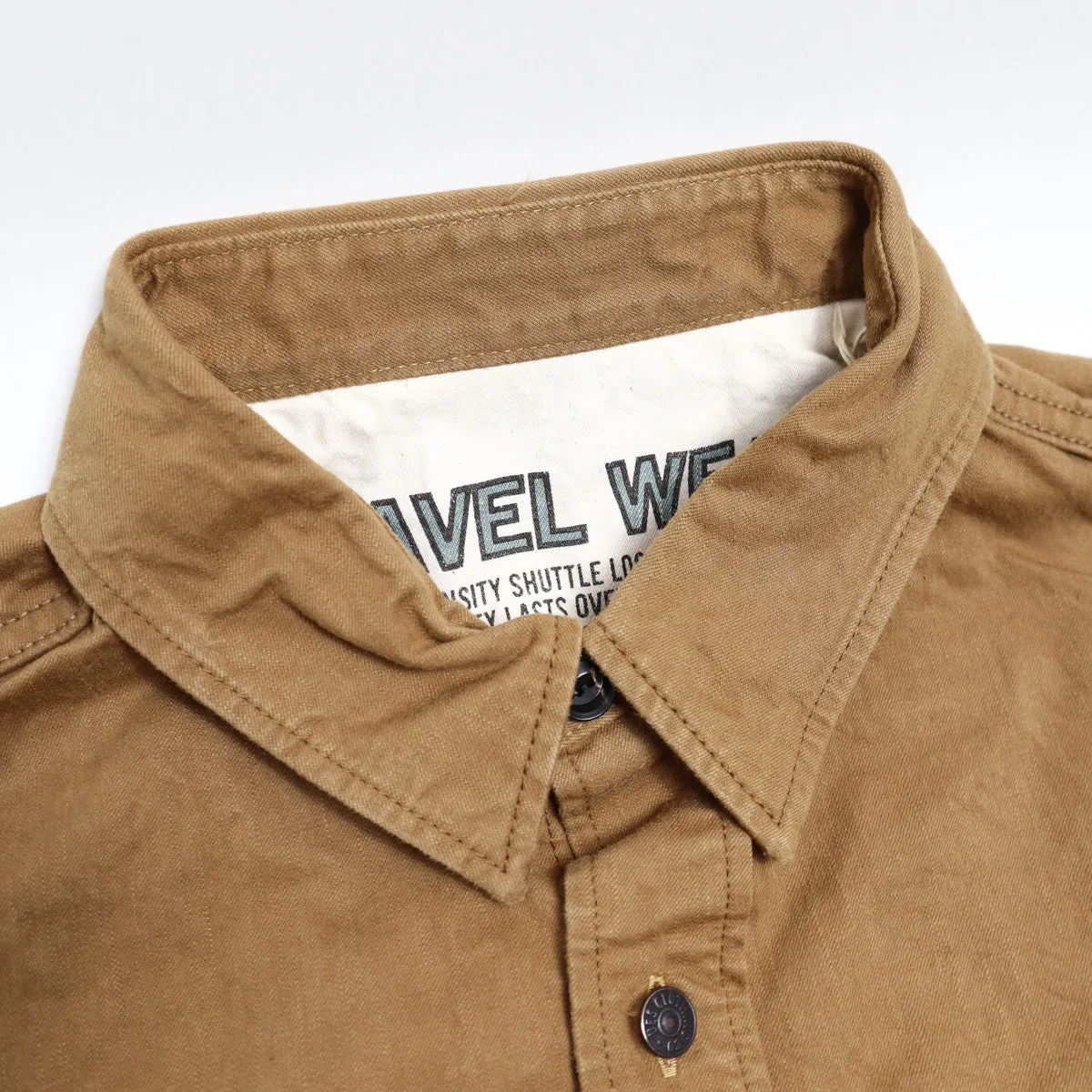 Travel Shirt Gold sold by Brooklyn Clothing Co. product image thumbnail 3