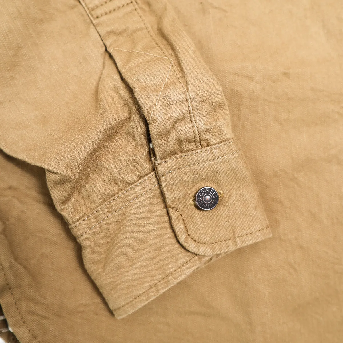 Travel Shirt Gold sold by Brooklyn Clothing Co. product image thumbnail 4