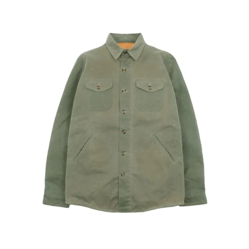 Crissman Overshirt Everwax Light Moss sold by Brooklyn Clothing Co.