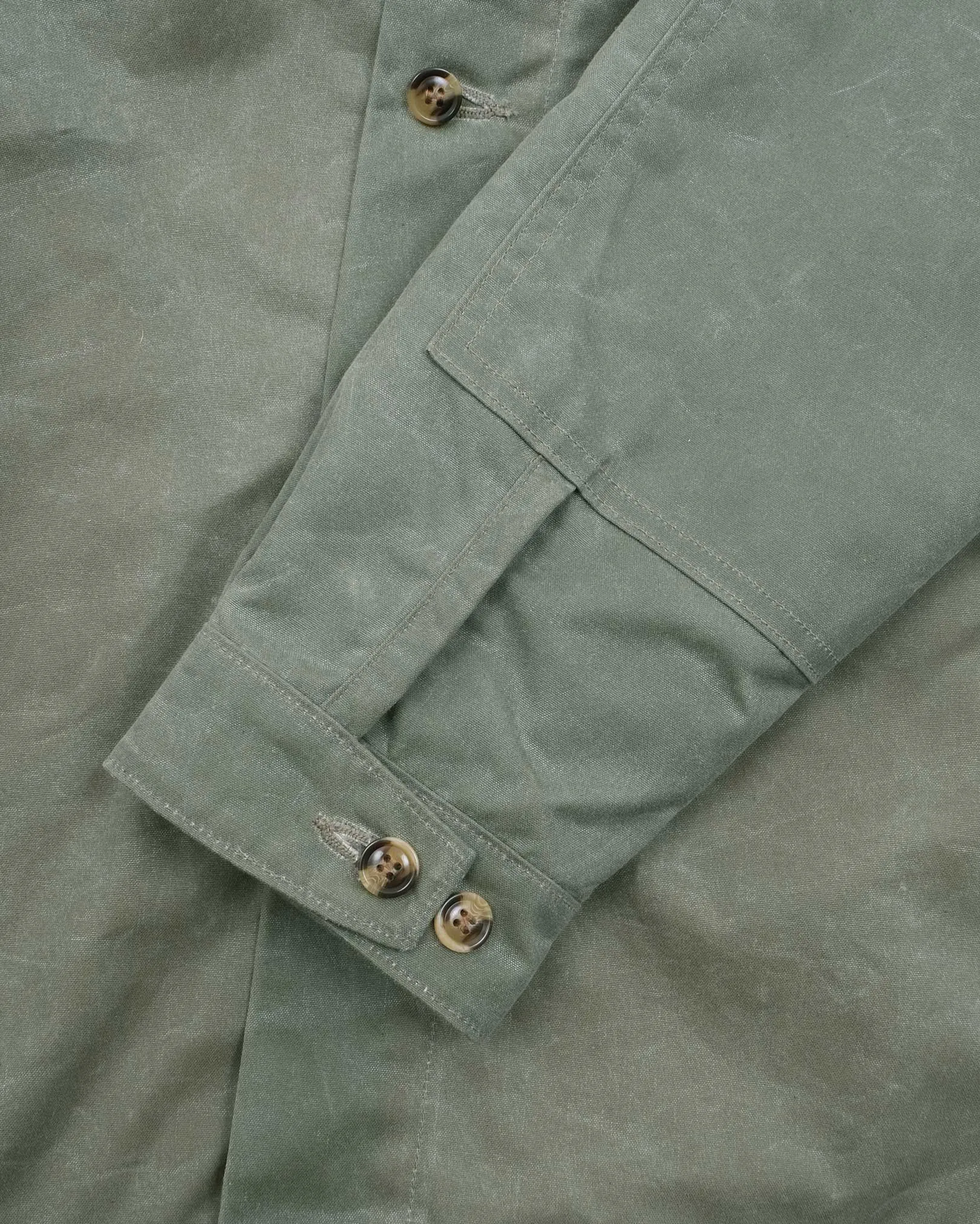 Crissman Overshirt Everwax Light Moss sold by Brooklyn Clothing Co. product image thumbnail 5