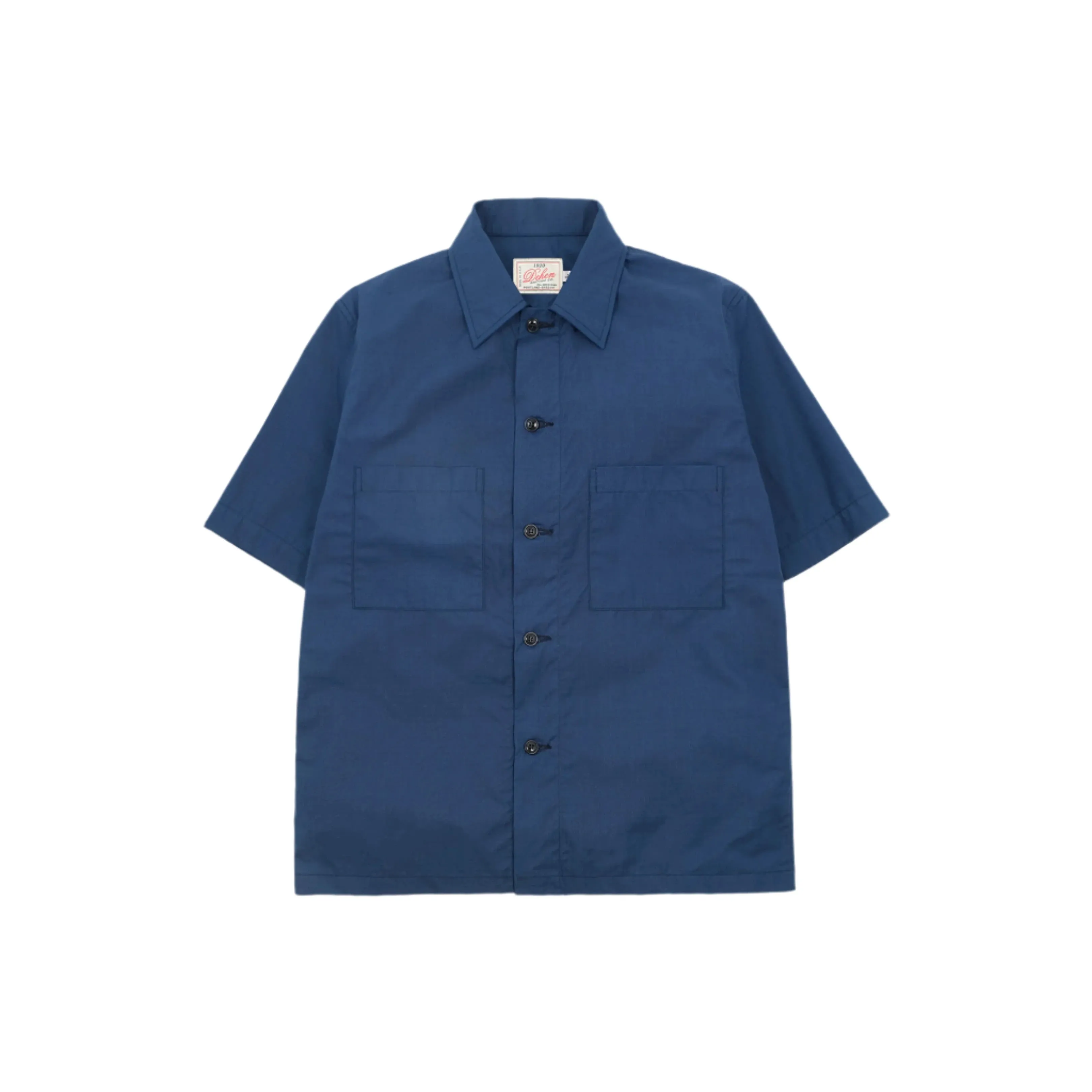 Lounge Shirt Indigo Ripstop sold by Brooklyn Clothing Co.