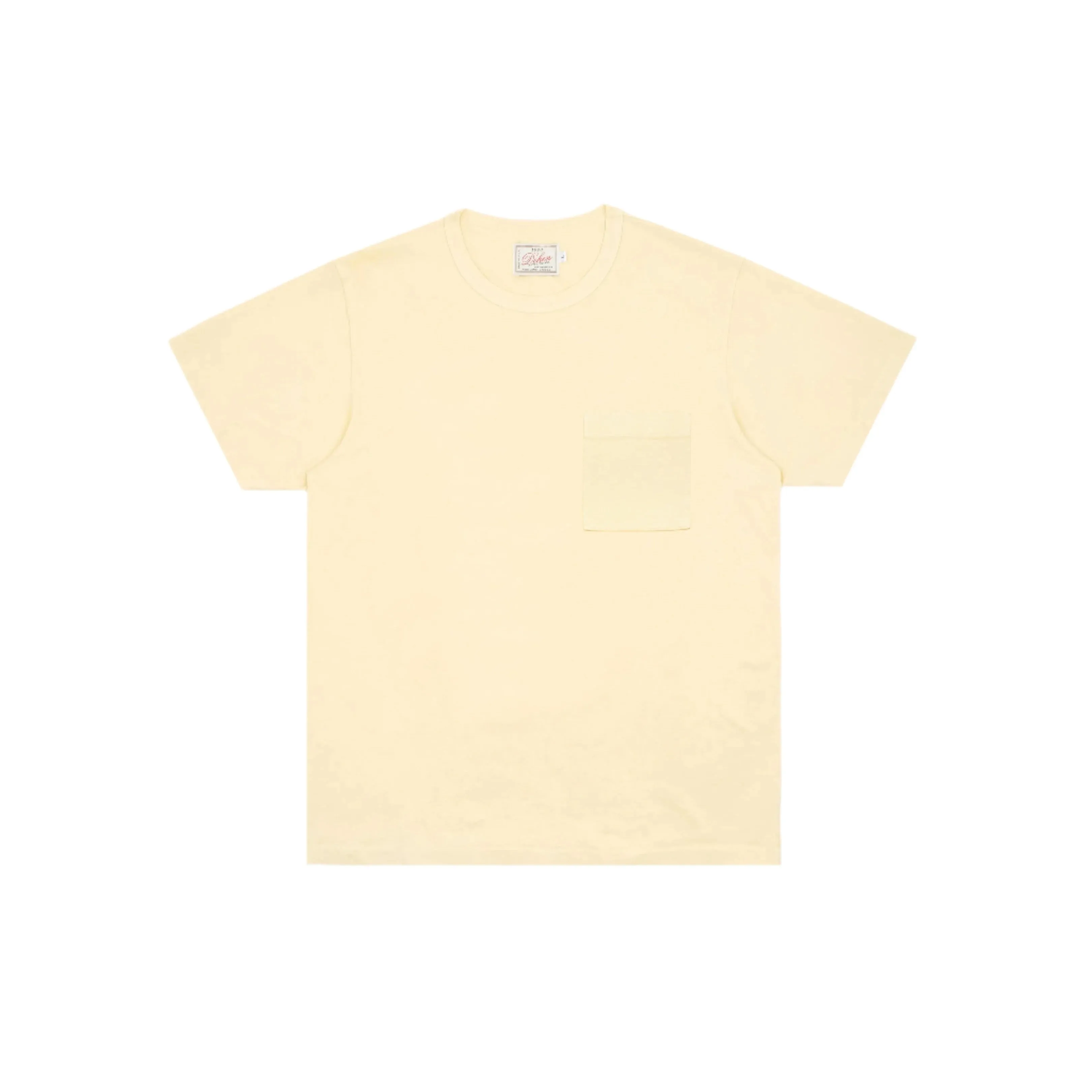 Heavy Duty Pocket Tee Lemon sold by Brooklyn Clothing Co.