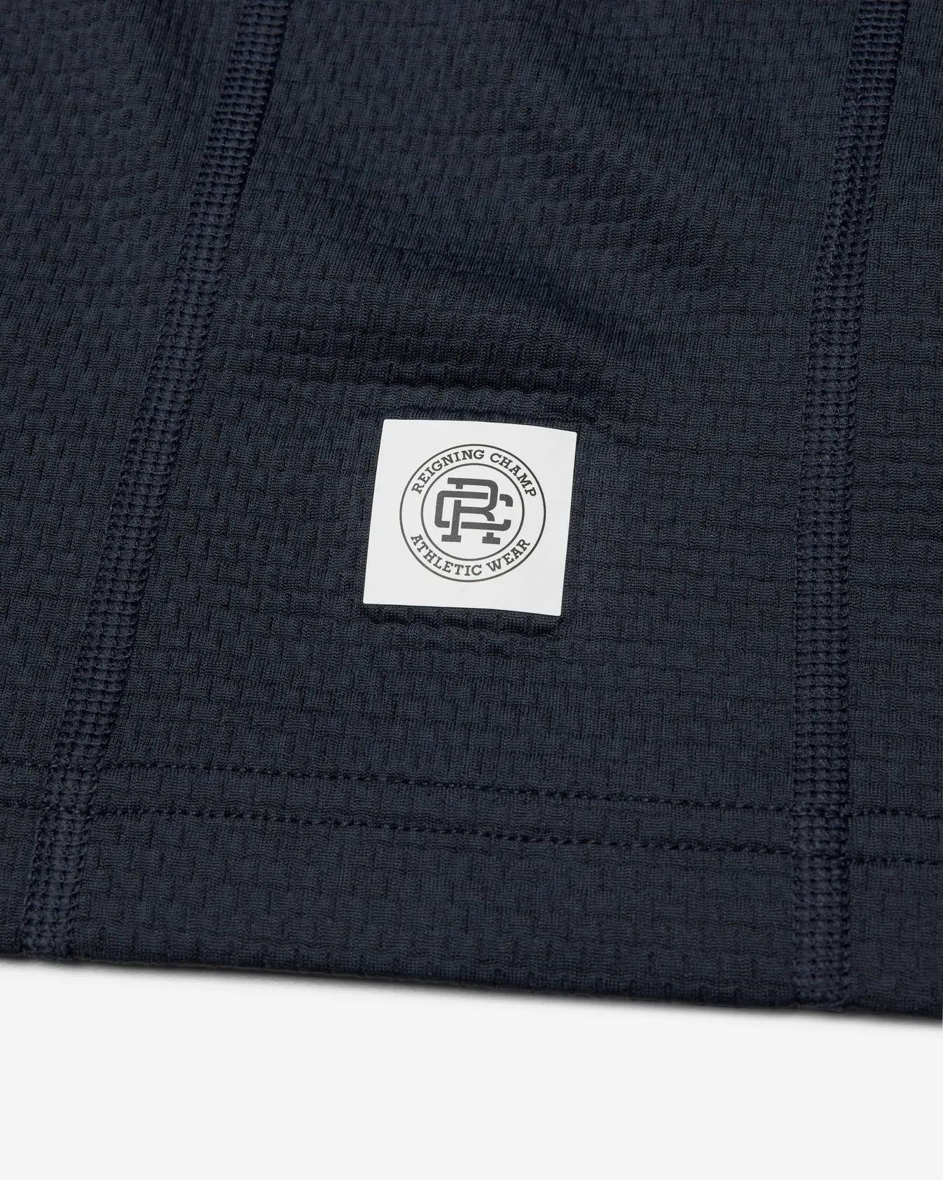 Solotex Mesh Tiebreaker Standard Fit Polo Navy sold by Brooklyn Clothing Co. product image thumbnail 4