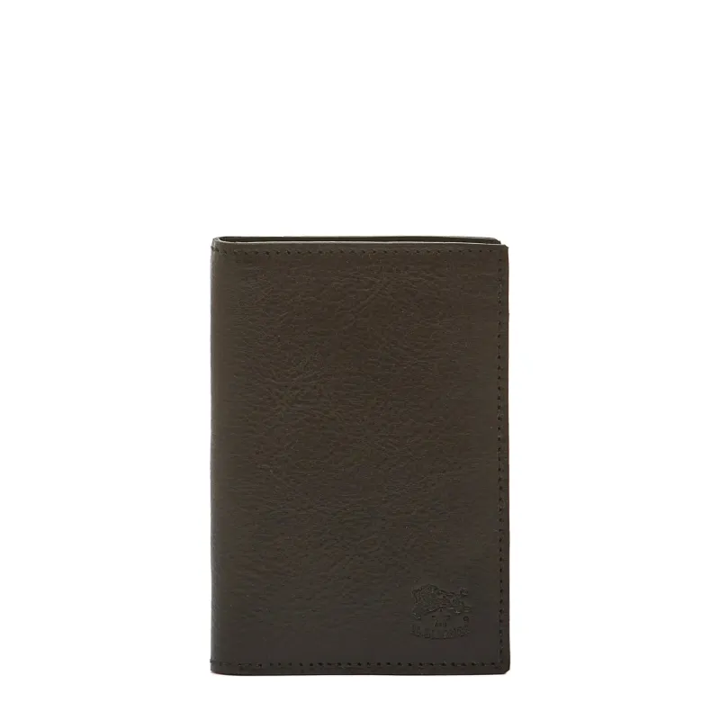Galileo Large Card Case Nero sold by Brooklyn Clothing Co.