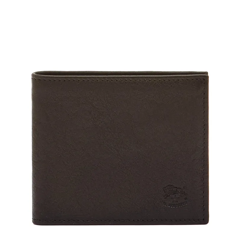 Feniglia Bifold Wallet Nero sold by Brooklyn Clothing Co.