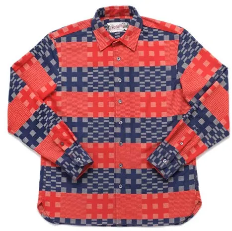 Geometric Blanket Easy Shirt sold by Brooklyn Clothing Co.