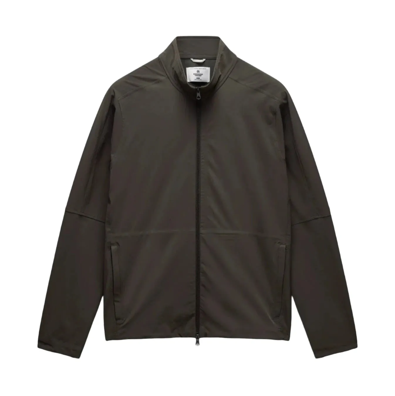 Nylon Oxford Team Jacket Carbon sold by Brooklyn Clothing Co.