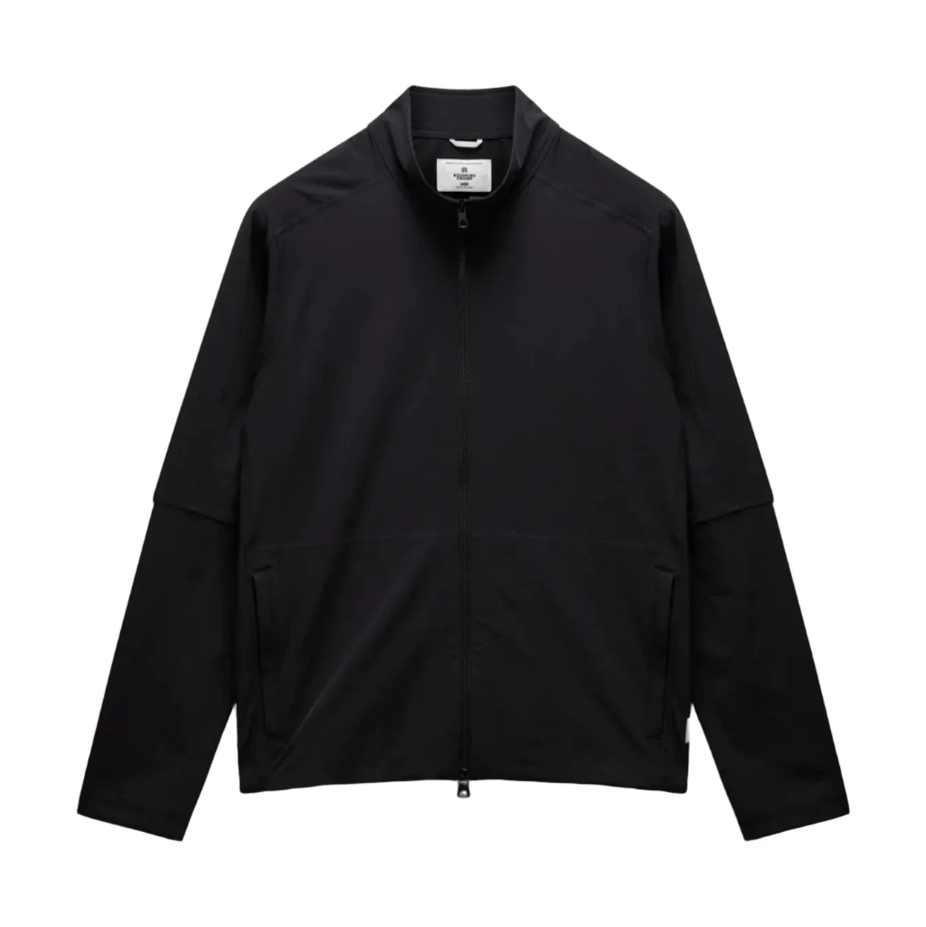 Nylon Oxford Team Jacket Black sold by Brooklyn Clothing Co.