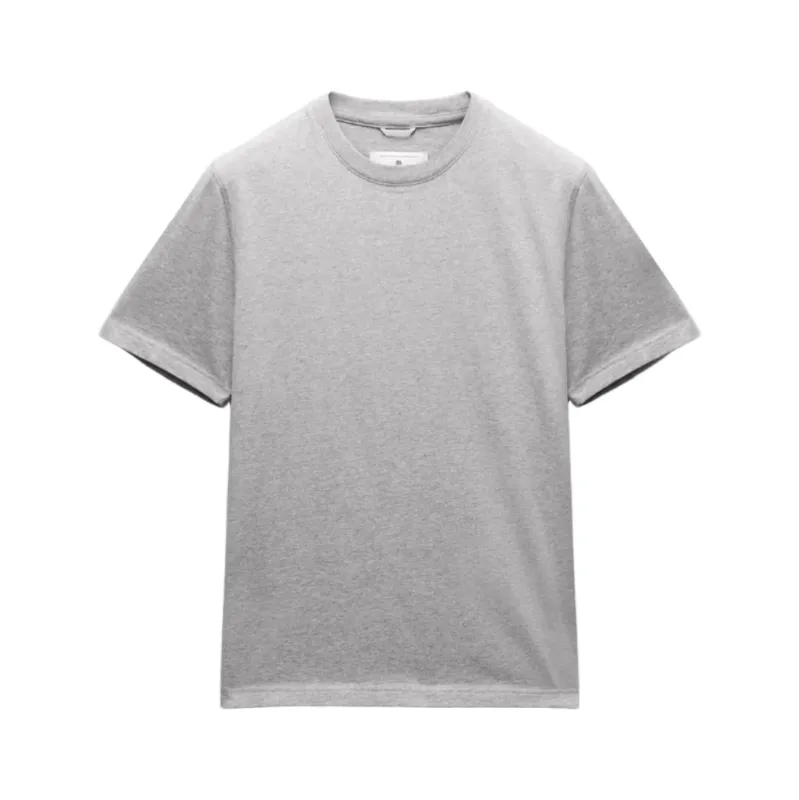 Midweight Jersey Standard T-Shirt Heather Grey sold by Brooklyn Clothing Co.