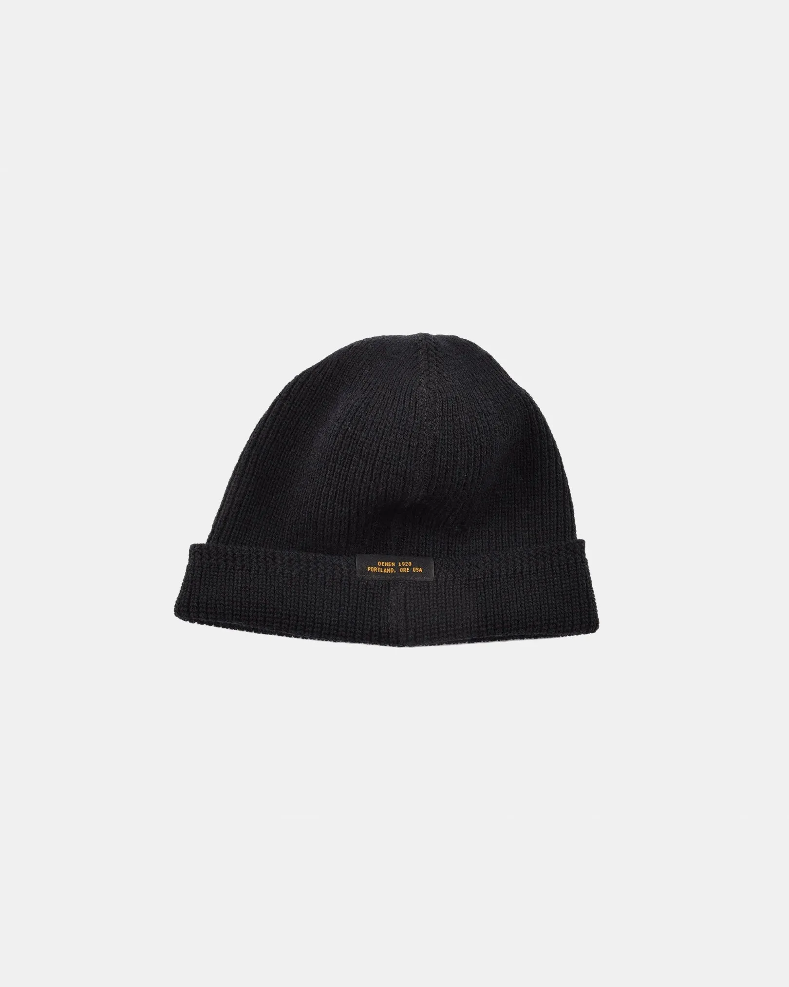 Wool Watch Cap Black sold by Brooklyn Clothing Co.