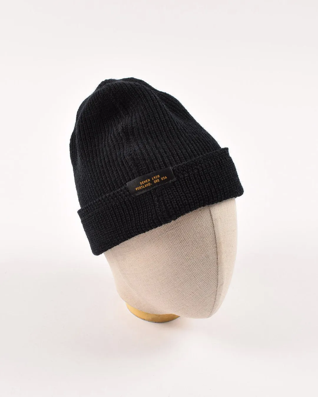 Wool Watch Cap Black sold by Brooklyn Clothing Co. product image thumbnail 3