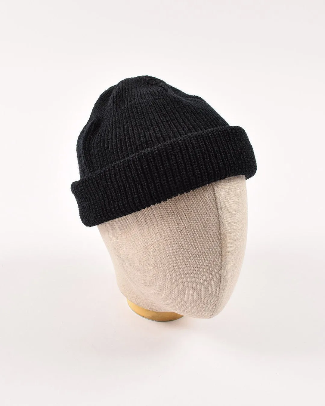 Wool Watch Cap Black sold by Brooklyn Clothing Co. product image thumbnail 2