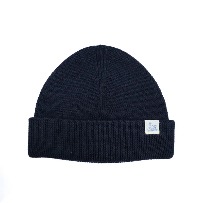Merino Wool Watch Cap Dark Navy sold by Brooklyn Clothing Co.