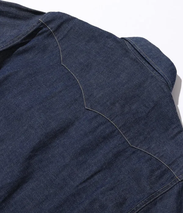 SC28190 9oz Blue Denim Western Shirt sold by Brooklyn Clothing Co. product image thumbnail 5