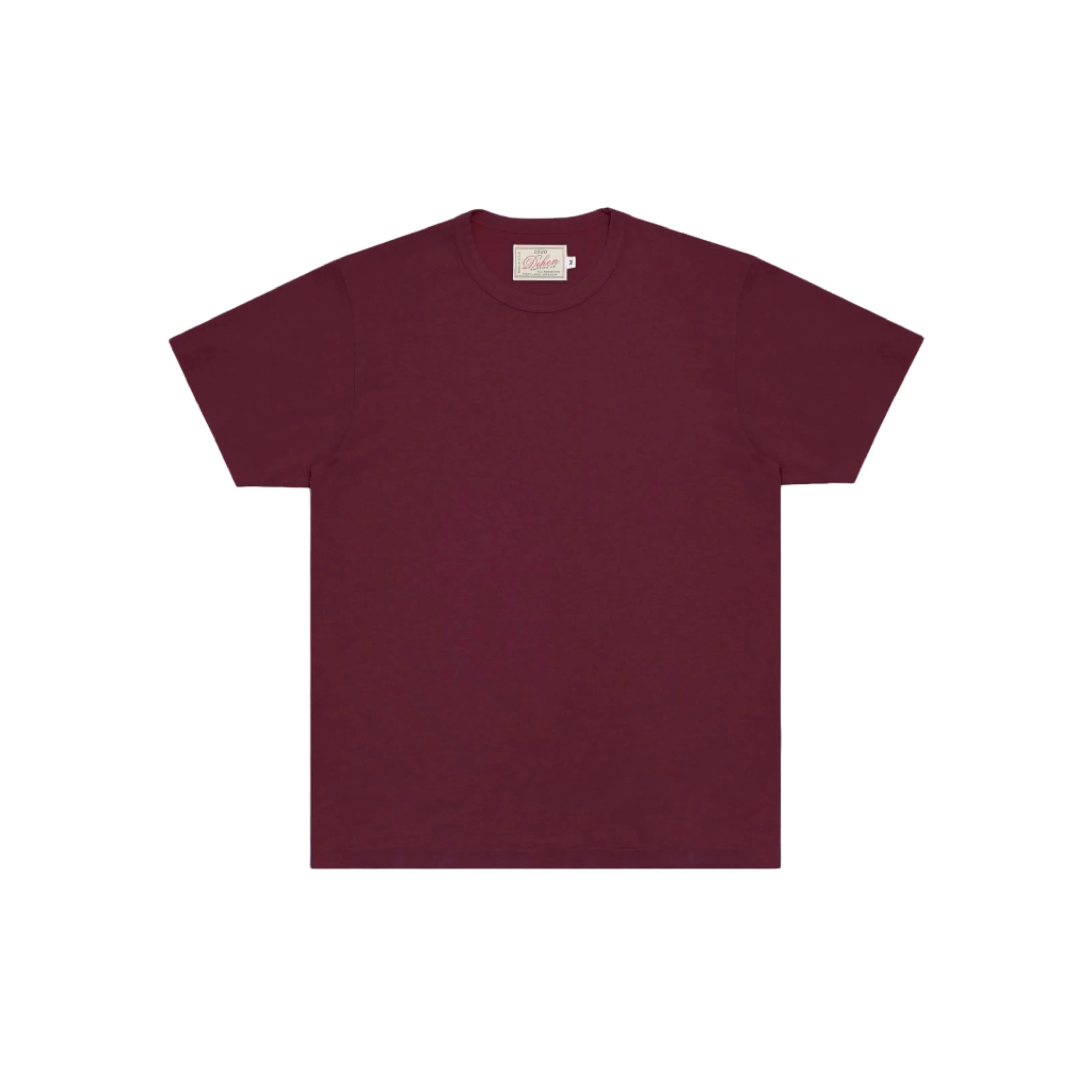 Heavy Duty Tee Burgundy sold by Brooklyn Clothing Co.