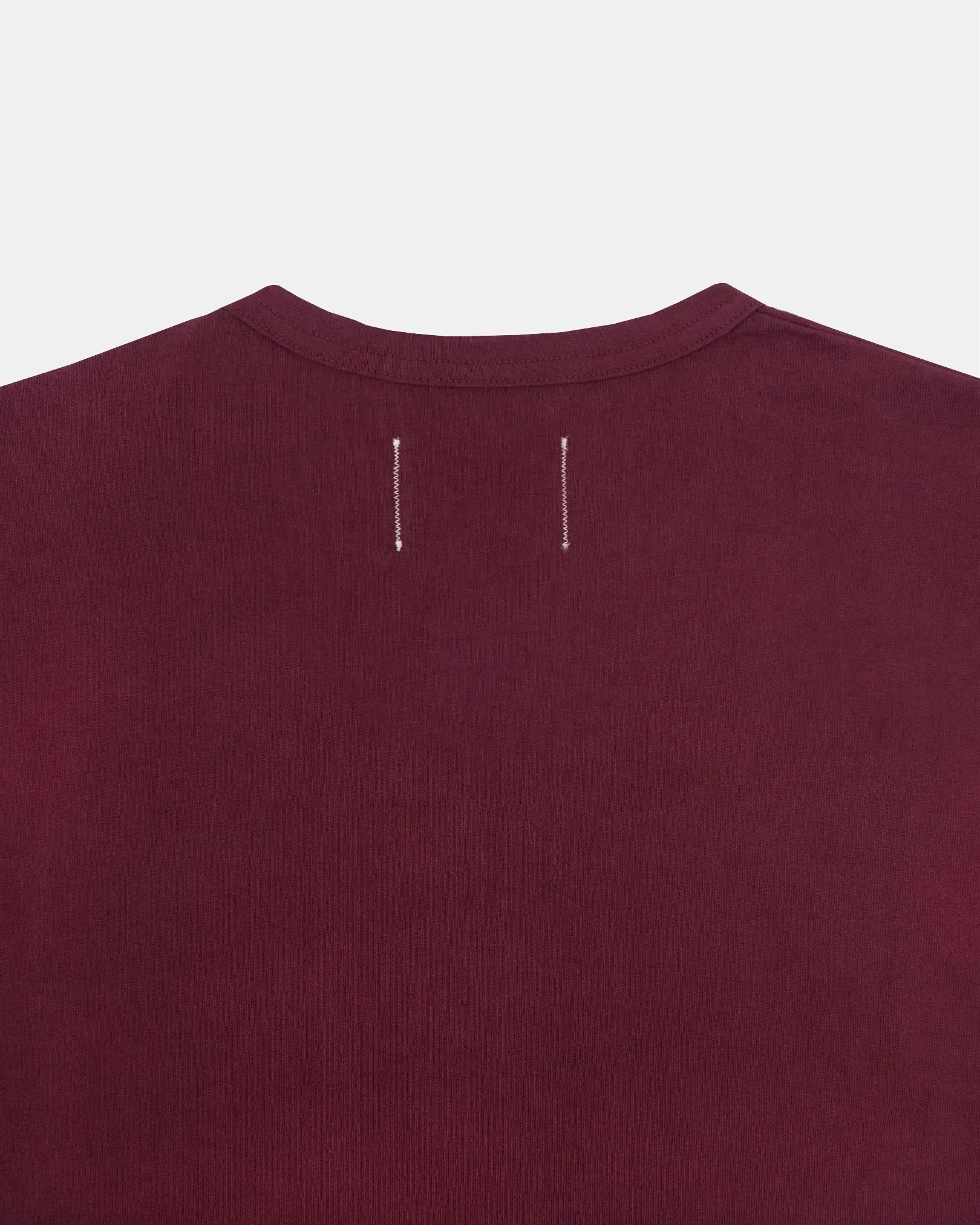 Heavy Duty Tee Burgundy sold by Brooklyn Clothing Co. product image thumbnail 3