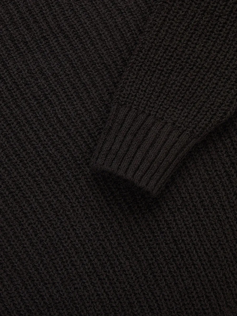 Cotton Crewneck Sweater Bark Boucle sold by Brooklyn Clothing Co. product image thumbnail 2