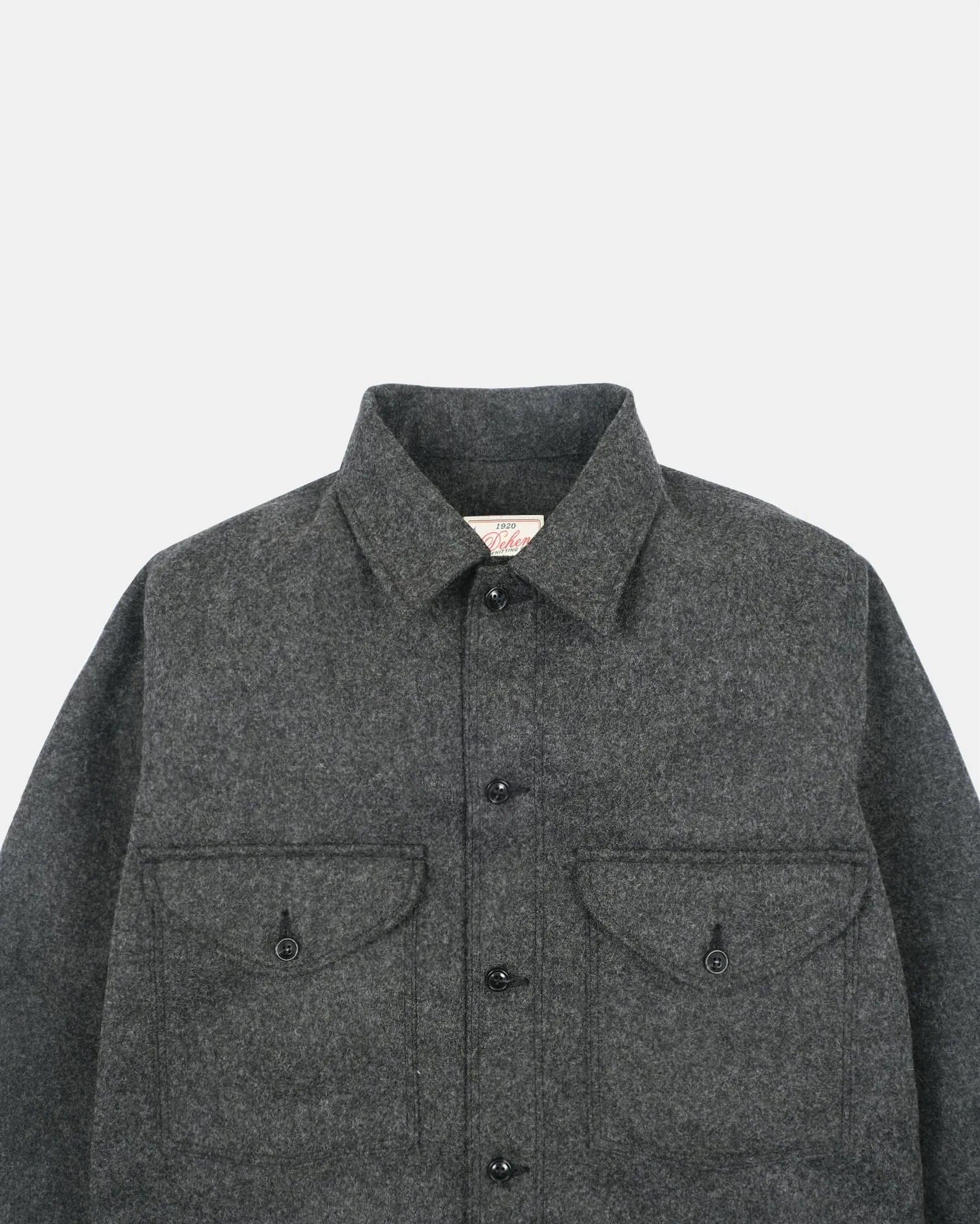 Skyline Overshirt Granite Wool sold by Brooklyn Clothing Co. product image thumbnail 2