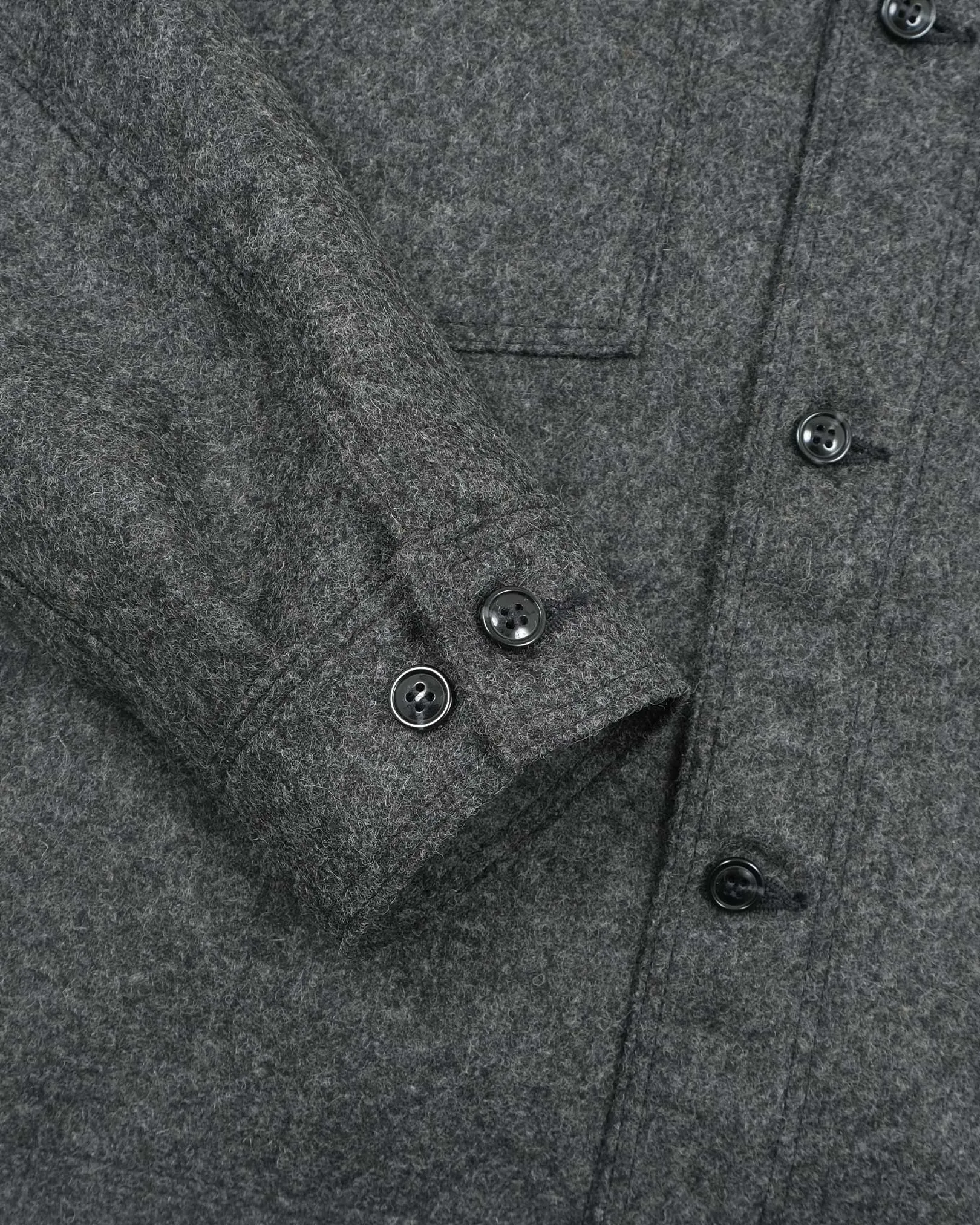 Skyline Overshirt Granite Wool sold by Brooklyn Clothing Co. product image thumbnail 3