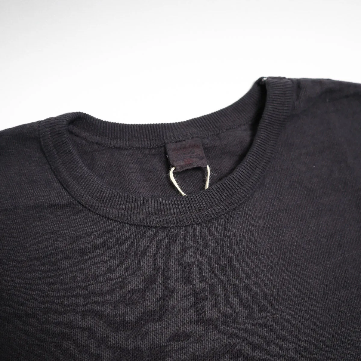 No. 8 Slub Nep Long Sleeve T-Shirt Black sold by Brooklyn Clothing Co. product image thumbnail 2