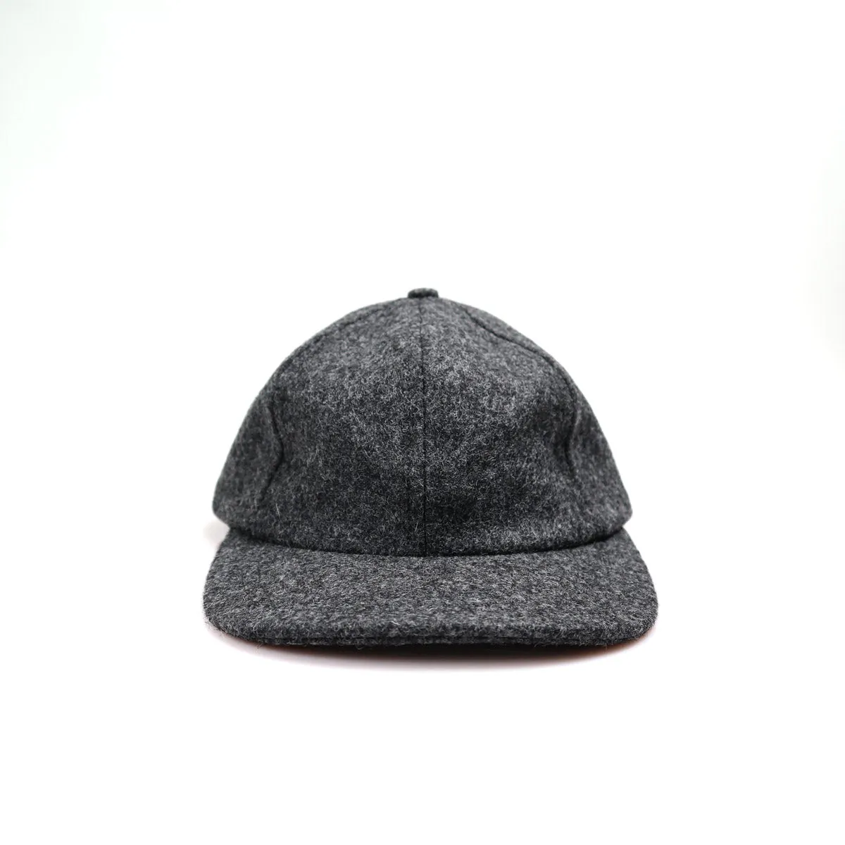 Unstructured Baseball Hat Granite Melton Wool sold by Brooklyn Clothing Co.