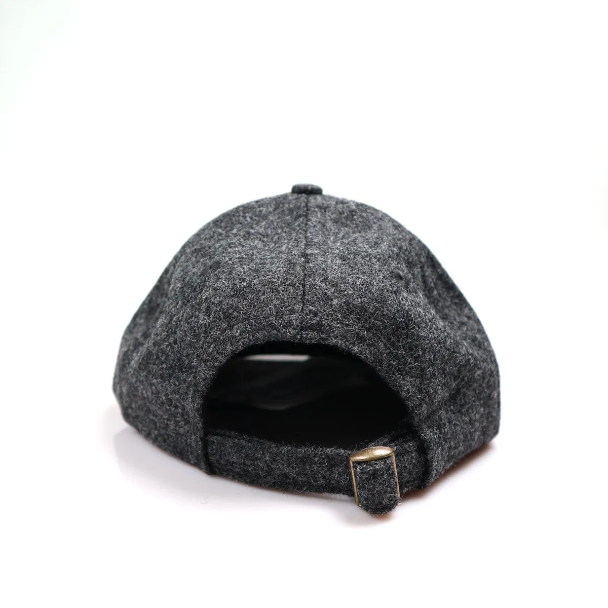 Unstructured Baseball Hat Granite Melton Wool sold by Brooklyn Clothing Co. product image thumbnail 3