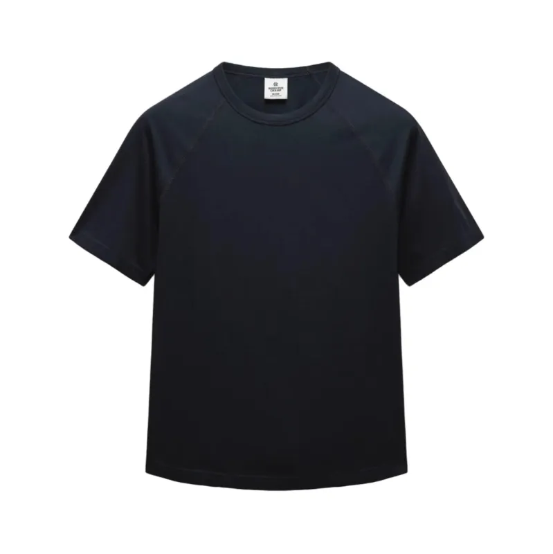 Lightweight Jersey Standard Raglan Tee Navy sold by Brooklyn Clothing Co.