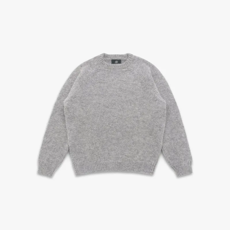 Bud Alpaca Sweater Fog Grey sold by Brooklyn Clothing Co.