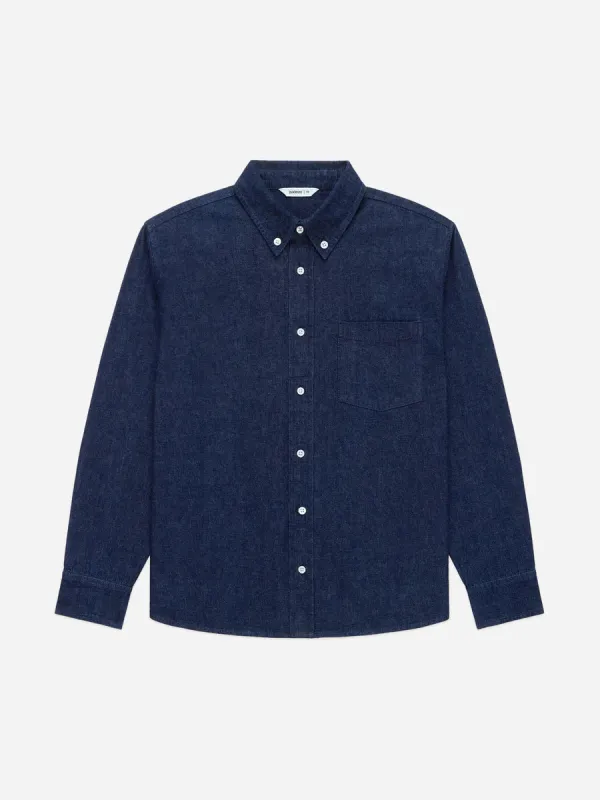 Denim BD Shirt Indigo Selvedge Denim sold by Brooklyn Clothing Co.