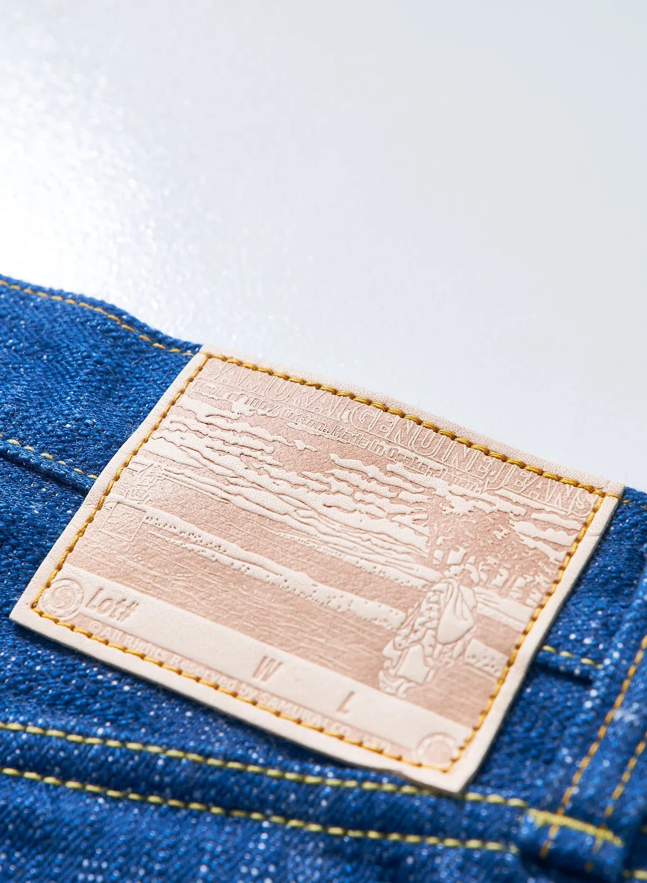 S211XX17oz-SLB Murakumo 17oz Japanese Selvedge Denim Relax Taper sold by Brooklyn Clothing Co. product image thumbnail 3