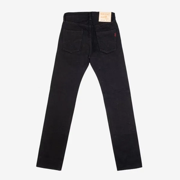 IH-666S-SBG 21oz Selvedge Denim Slim Straight Superblack Fade to Grey sold by Brooklyn Clothing Co. product image thumbnail 2
