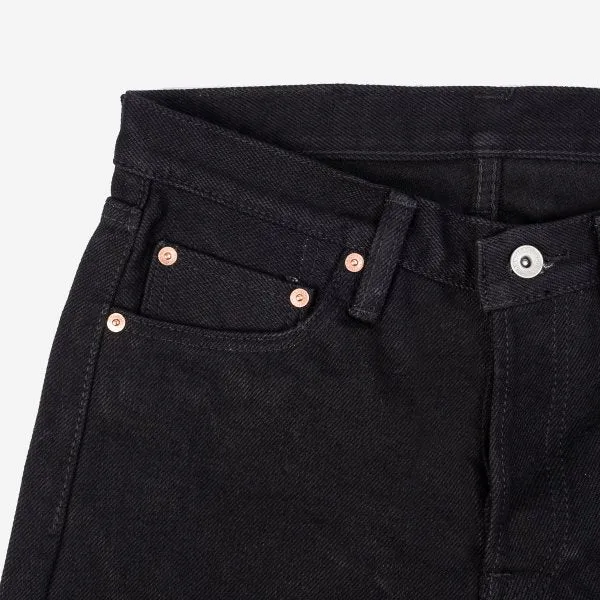 IH-666S-SBG 21oz Selvedge Denim Slim Straight Superblack Fade to Grey sold by Brooklyn Clothing Co. product image thumbnail 3