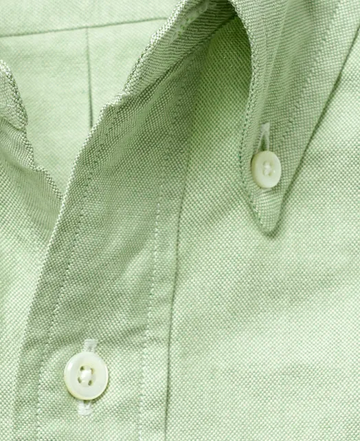 Vintage Ivy Button-Down Oxford Shirt Green sold by Brooklyn Clothing Co. product image thumbnail 2