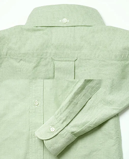 Vintage Ivy Button-Down Oxford Shirt Green sold by Brooklyn Clothing Co. product image thumbnail 3