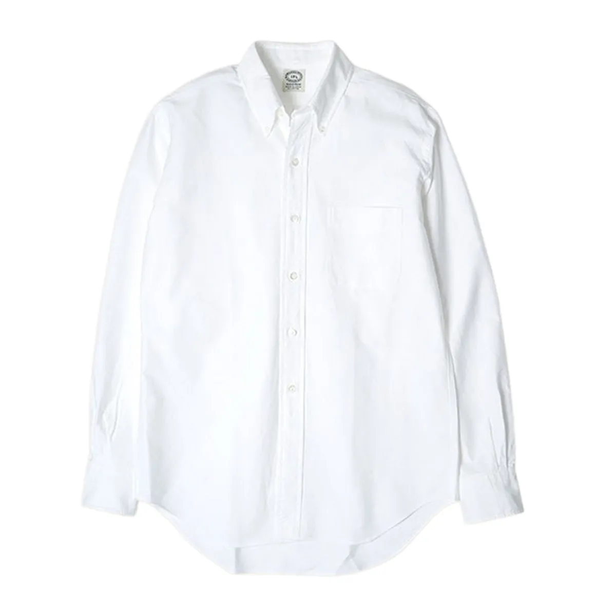 Vintage Ivy Button-Down Oxford Shirt White sold by Brooklyn Clothing Co.