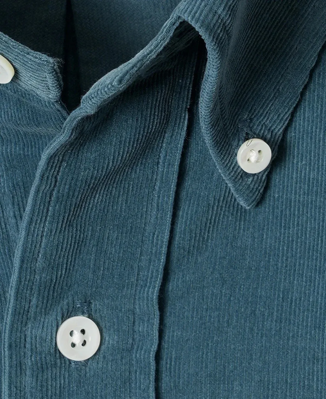 Vintage Ivy Japanese Needlecord Shirt Blue sold by Brooklyn Clothing Co. product image thumbnail 3