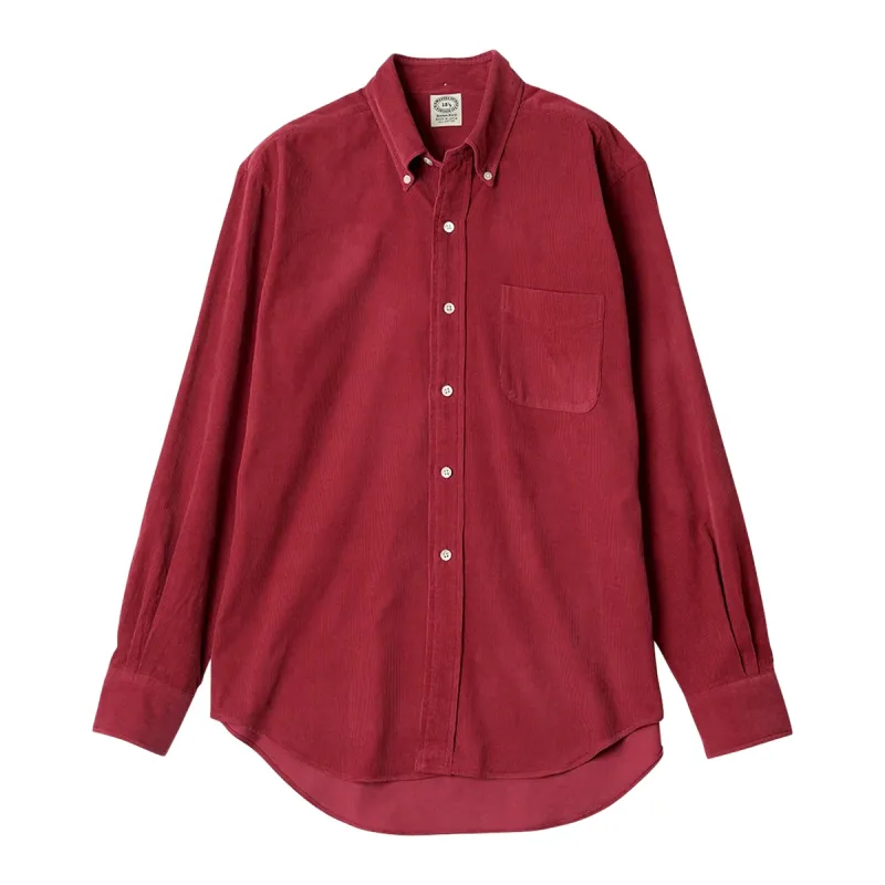 Vintage Ivy Japanese Needlecord Shirt Red sold by Brooklyn Clothing Co.