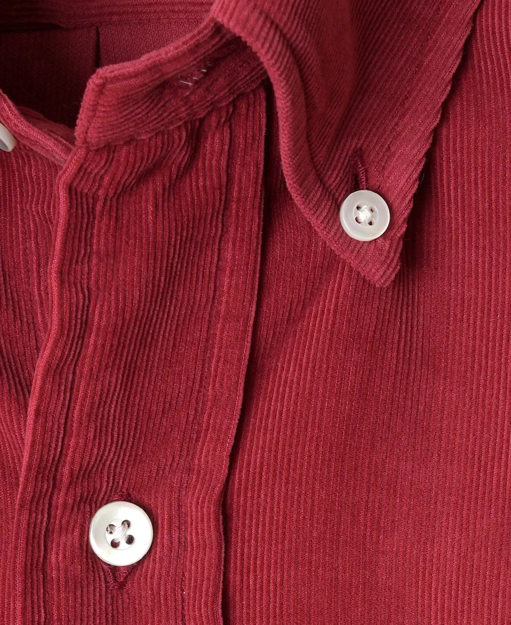 Vintage Ivy Japanese Needlecord Shirt Red sold by Brooklyn Clothing Co. product image thumbnail 3
