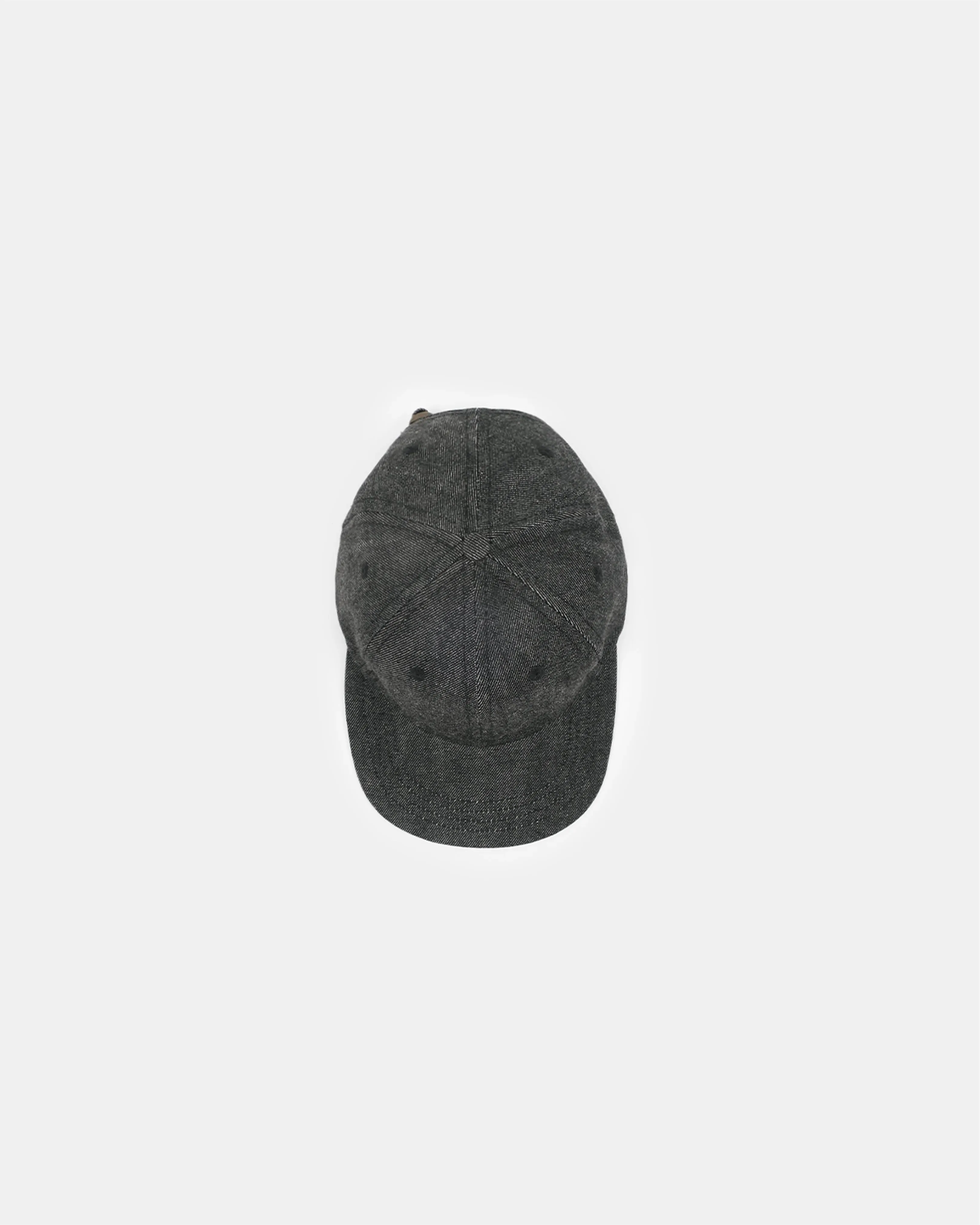 Unstructured Baseball Hat Black Selvedge Denim sold by Brooklyn Clothing Co. product image thumbnail 2