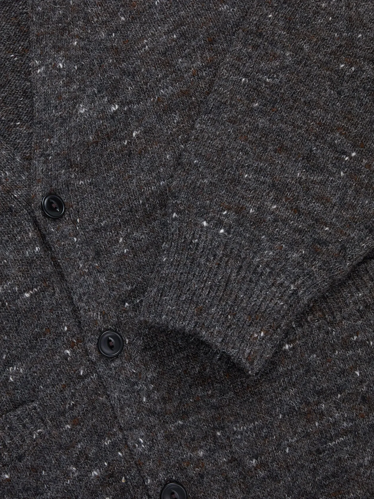 Classic Cardigan Pewter Tweed sold by Brooklyn Clothing Co. product image thumbnail 2